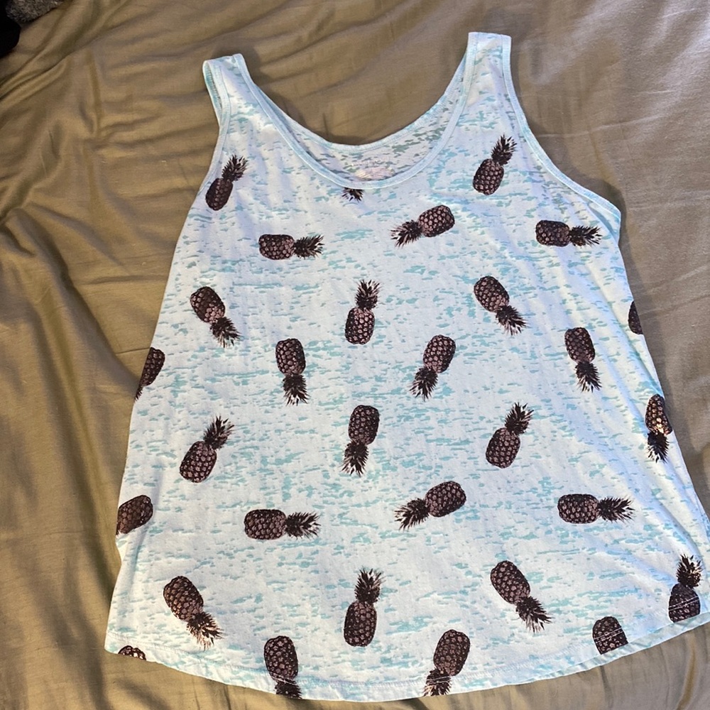 Lane Bryant Pineapple Tank Size 14/16